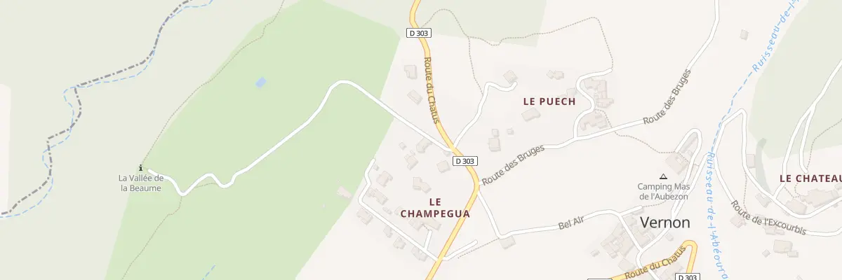 Plan du 5242 Champegua à Vernon