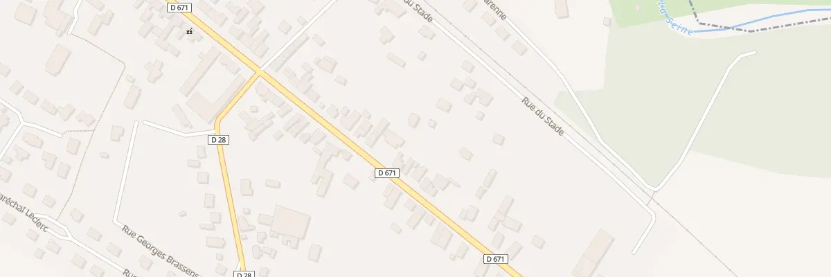 Plan du 50 Rue Francois Mothré à Saint-Parres-lès-Vaudes