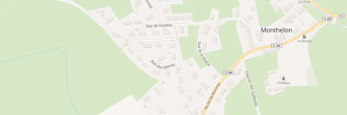 Plan du 8 Rue des Marots à Monthelon