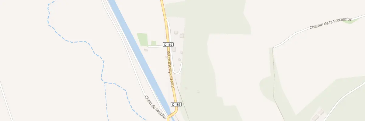Plan du 2X Rte d’Ancy-le-franc à Ravières