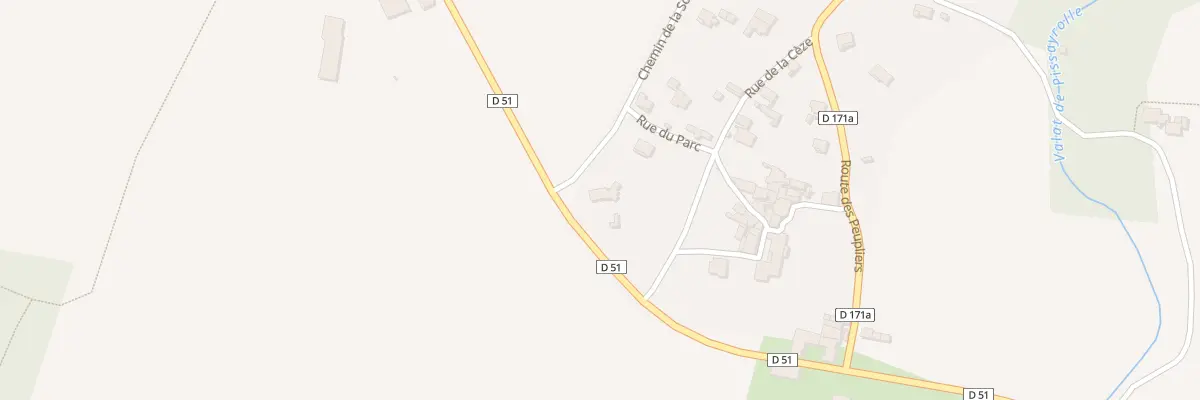 Plan du 15 Che de la Soucasse à Saint-Victor-de-Malcap