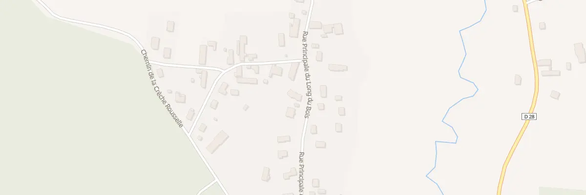 Plan du 8 Rue Principale du Long du Bois à Rumilly-lès-Vaudes
