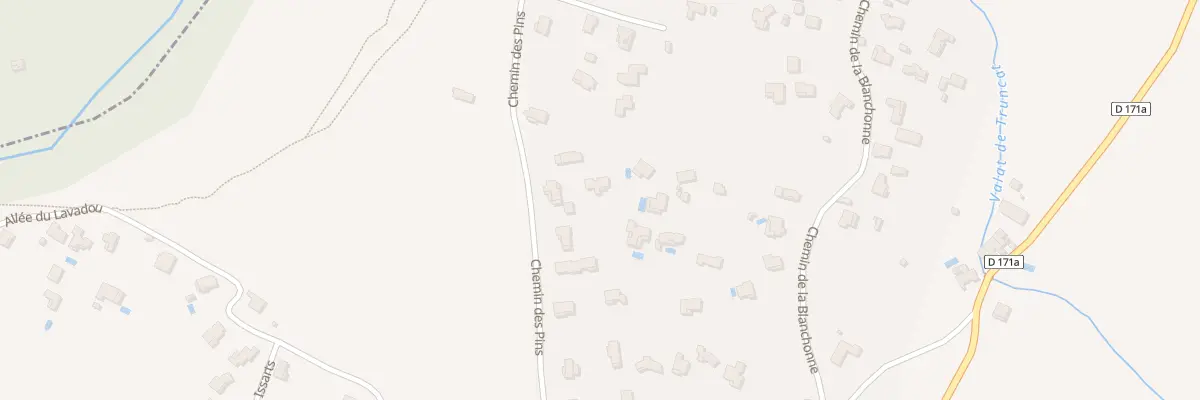 Plan du 328 Che des Pins à Saint-Victor-de-Malcap