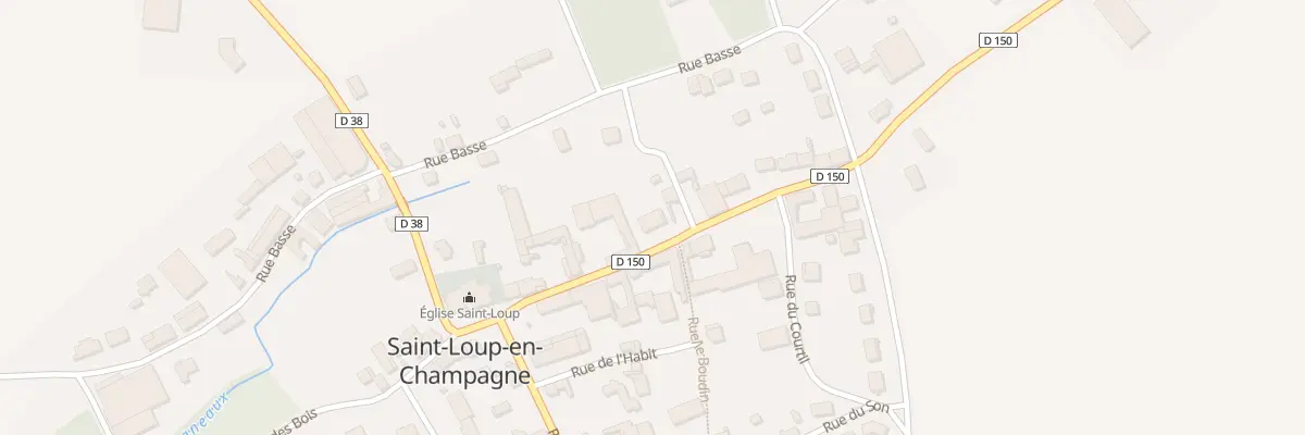 Plan du 11 Rue de la Croix à Saint-Loup-en-Champagne