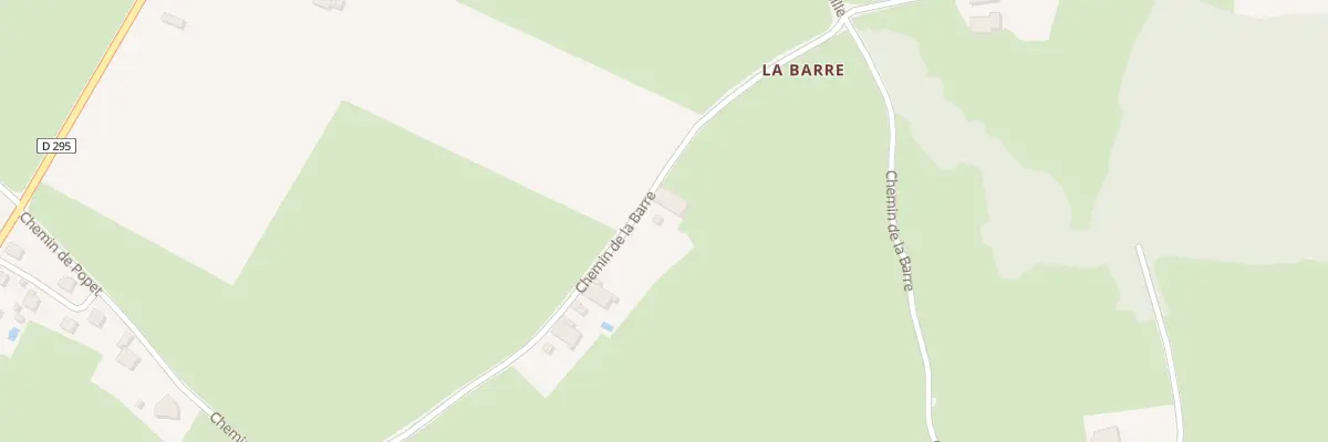 Plan du 344 Che de la Barre à Saint-Edmond