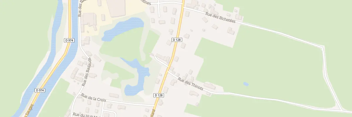Plan du 22 Rue de Génelard à Palinges