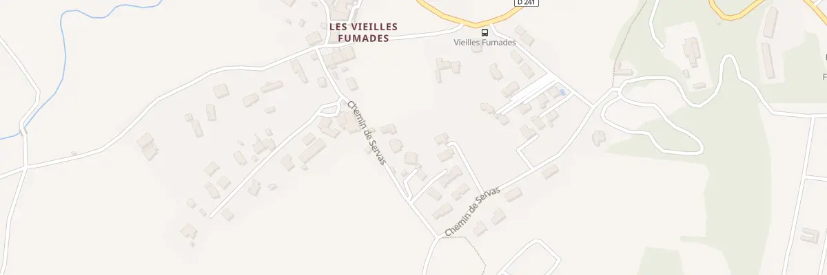 Plan du 79 Che de Rouviere à Allègre-les-Fumades