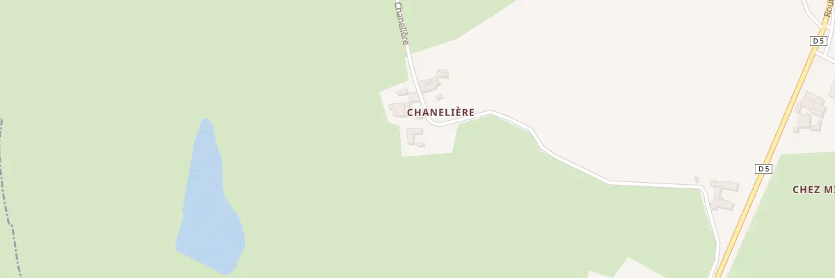 Plan du 638 Che de Chanelière à Saint-Just-la-Pendue