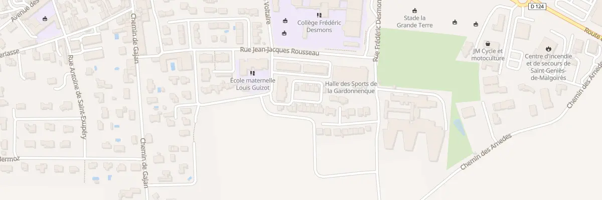 Plan du 2 Rue Denis Diderot à Saint-Geniès-de-Malgoirès