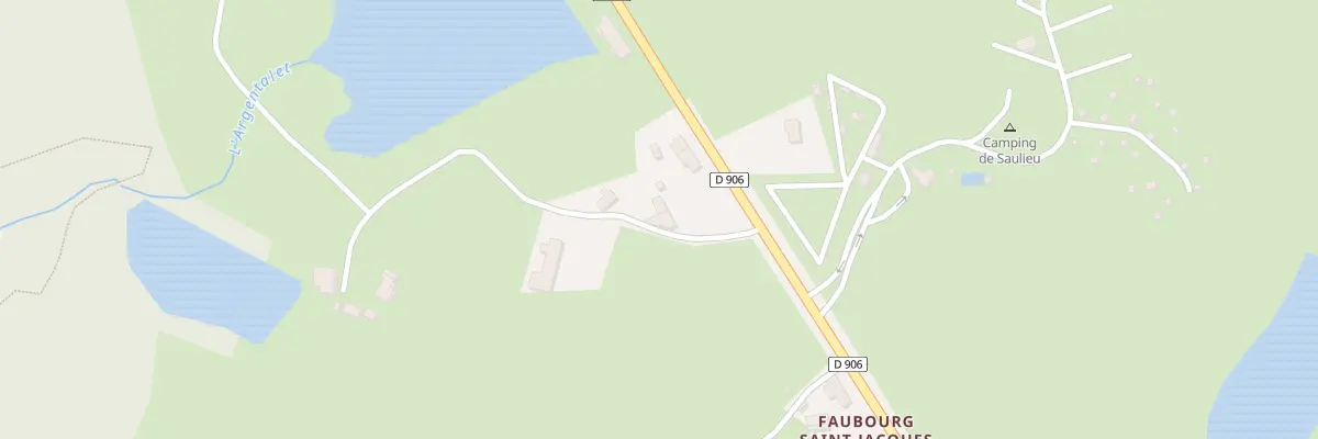 Plan du 2 Che Hebert Mourot à Saulieu