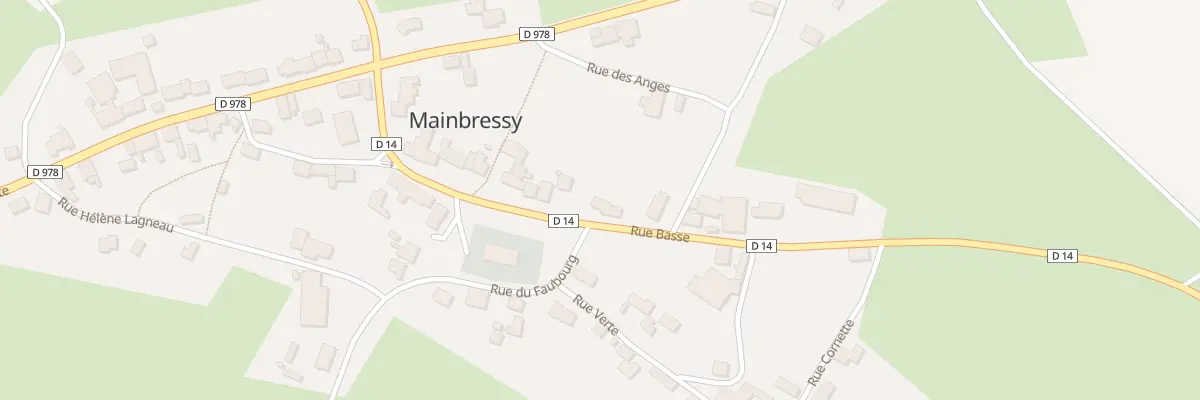 Plan du 4 Rue Basse à Rocquigny