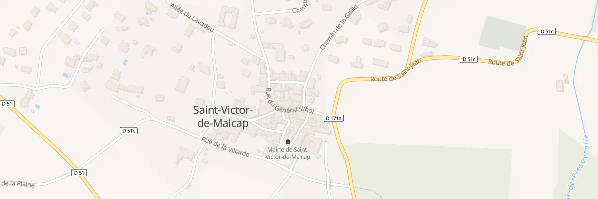 Plan du 3 Rue de l’Epicerie à Saint-Victor-de-Malcap