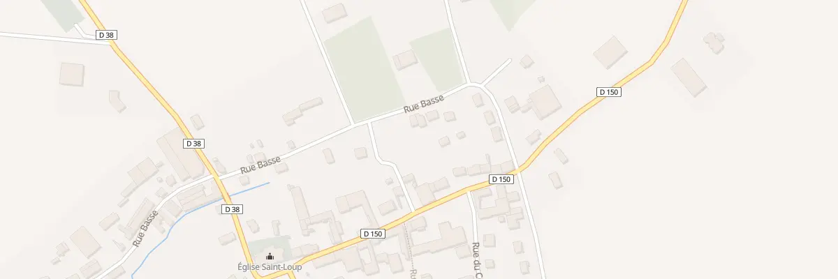 Plan du 14 Rue Basse à Saint-Loup-en-Champagne