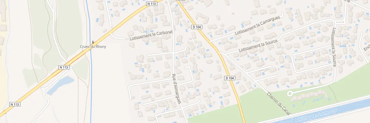 Plan du 7 Lot les Margues à Codognan
