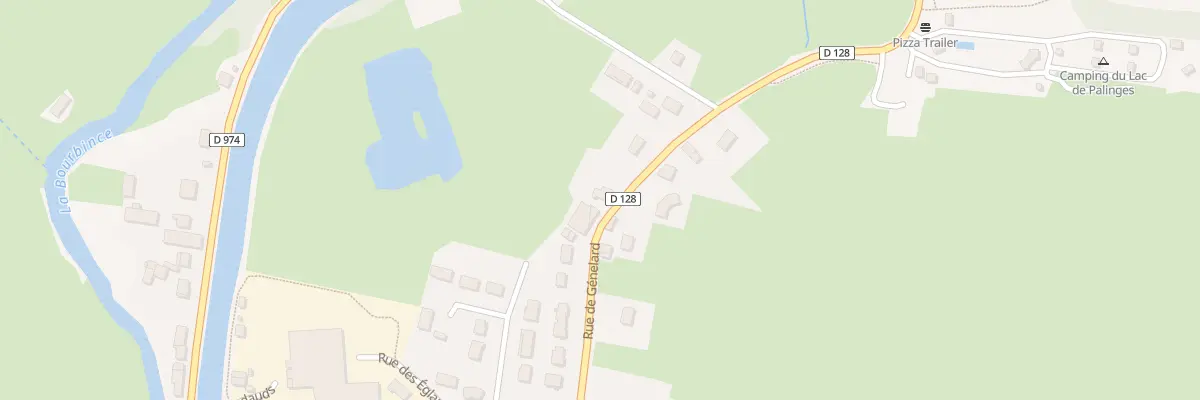 Plan du 47 Rue de Génelard à Palinges