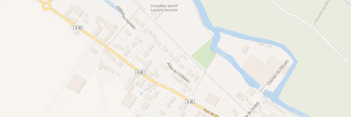 Plan du 7 All du Chateau à Warmeriville
