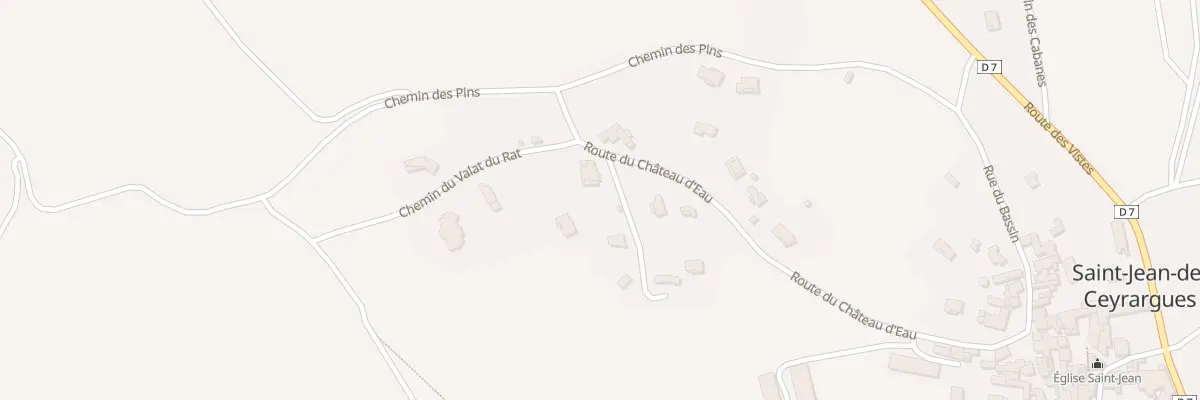 Plan du 415 Rte du Château d’Eau à Saint-Jean-de-Ceyrargues