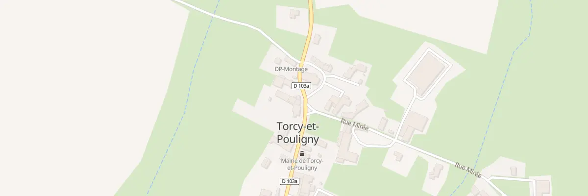 Plan du 6 Pl de l’Eglise à Torcy-et-Pouligny
