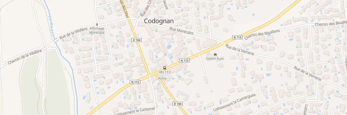 Plan du 285 Rte Nationale 113 à Codognan