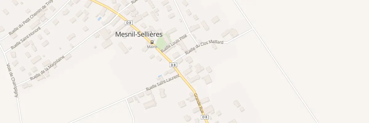 Plan du 45 Gr Grande Rue à Mesnil-Sellières