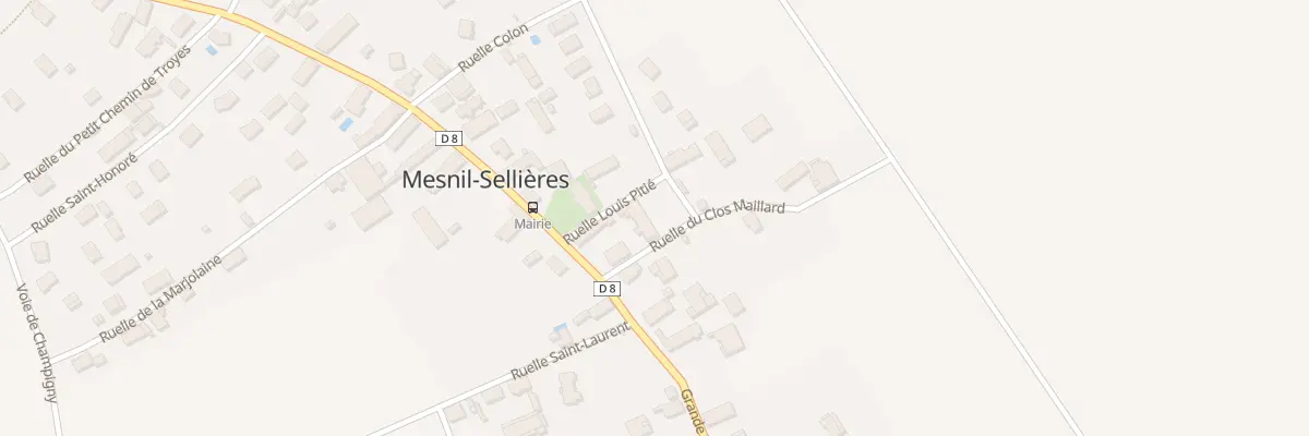 Plan du 1 Rle de Derrière la Chapelle à Mesnil-Sellières
