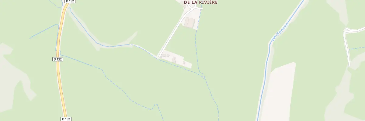 Plan du 5 Champs de la Riviere à Sommant