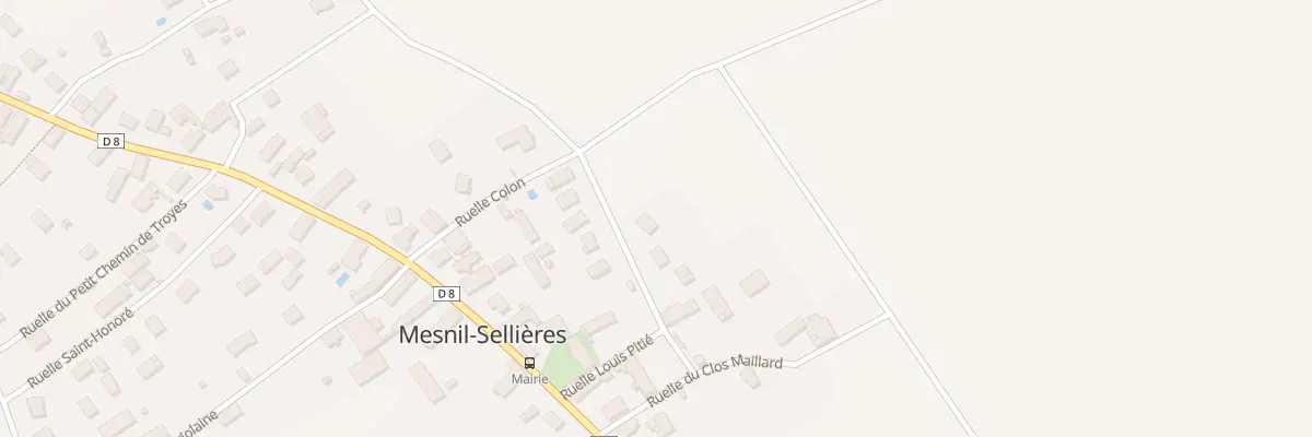 Plan du 10 Rle de Derrière la Chapelle à Mesnil-Sellières