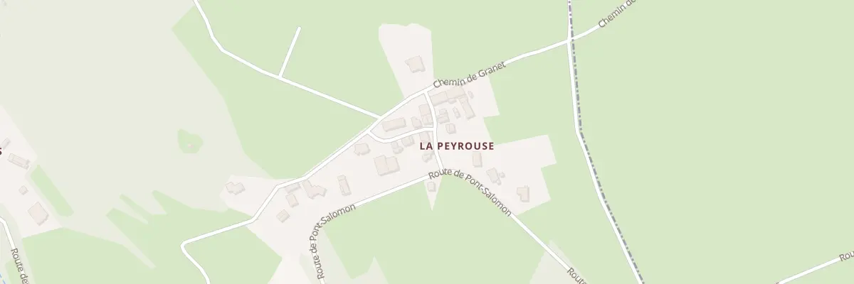 Plan du 35 Che de la Peyrouse à Saint-Jeures