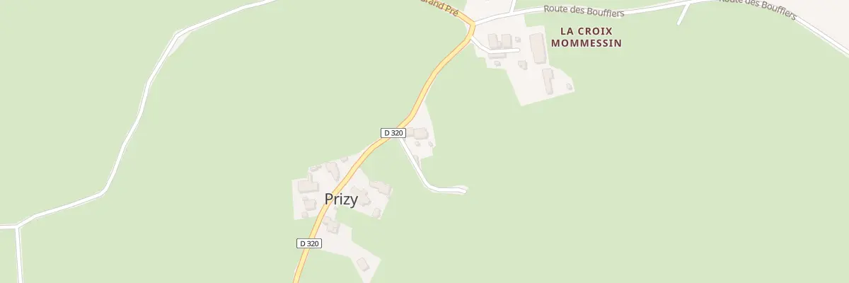 Plan du 5024 Le Bourg à Prizy