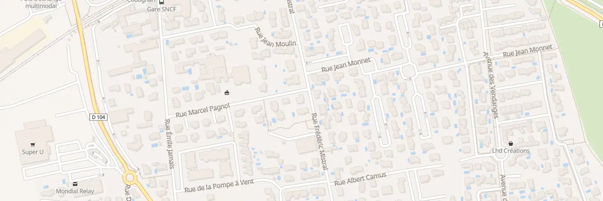 Plan du 272 Rue Frederic Mistral à Vergèze