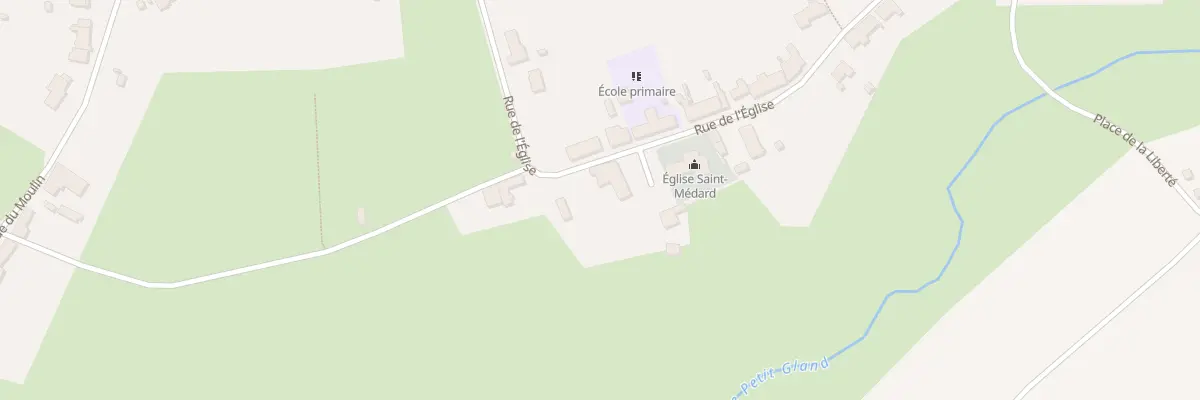 Plan du 4 Rue de l’Eglise à Any-Martin-Rieux