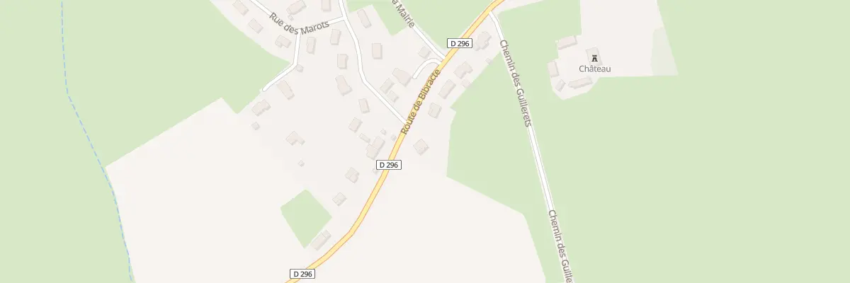 Plan du 11 Rte de Bibracte à Monthelon