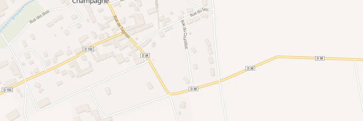 Plan du 6 Rue du Courtillot à Saint-Loup-en-Champagne