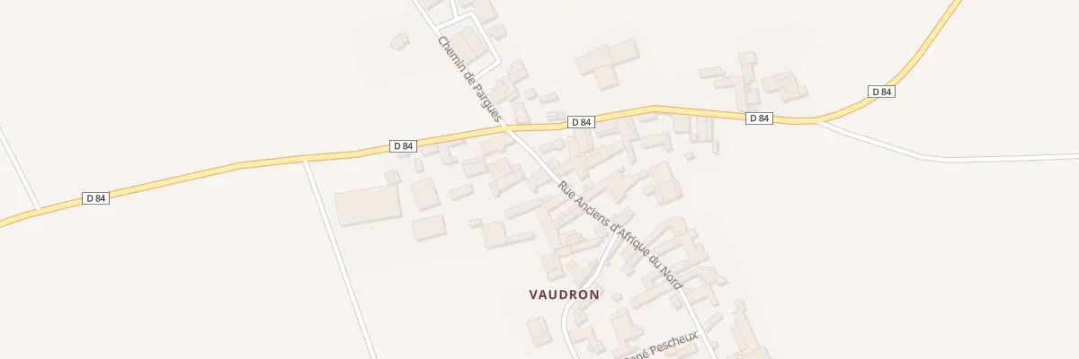 Plan du 3 Rue Anciens d’Afrique du Nord à Balnot-la-Grange