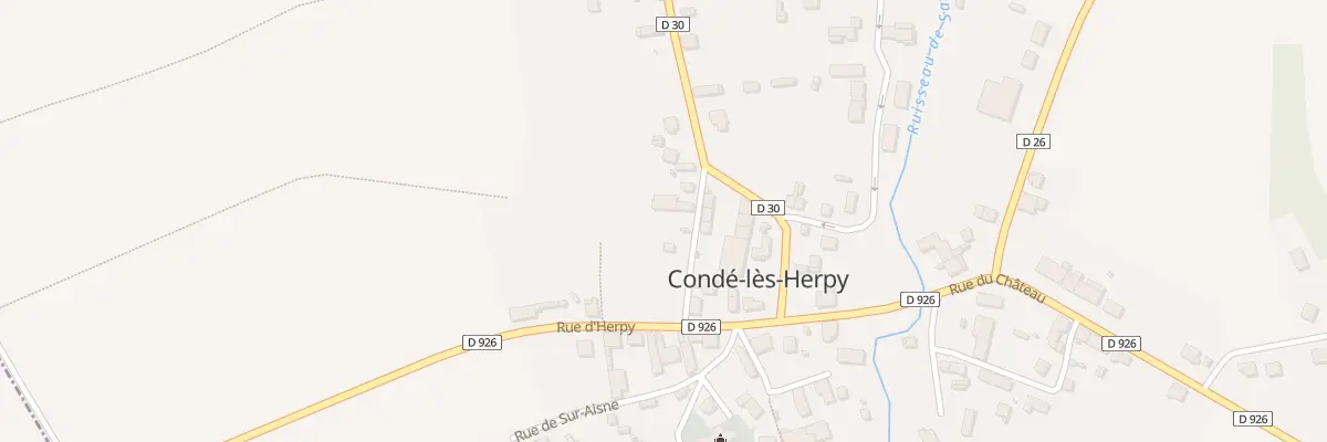 Plan du 5012 Le-Village à Condé-lès-Herpy