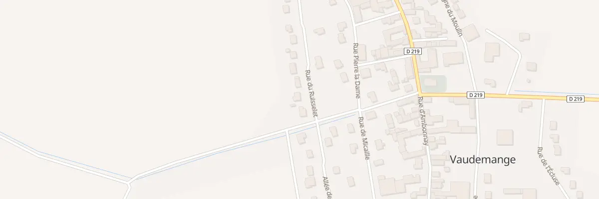 Plan du 16 Rue du Ruisselet à Vaudemange