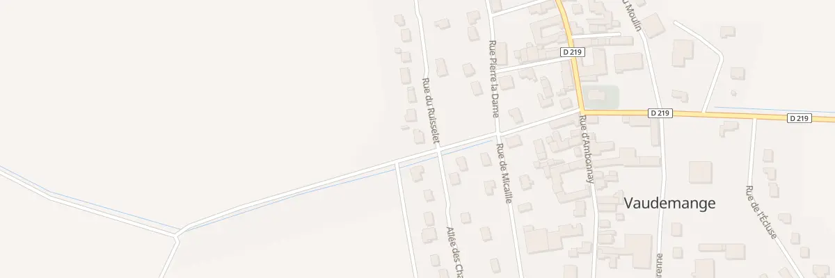 Plan du 18 Rue du Ruisselet à Vaudemange