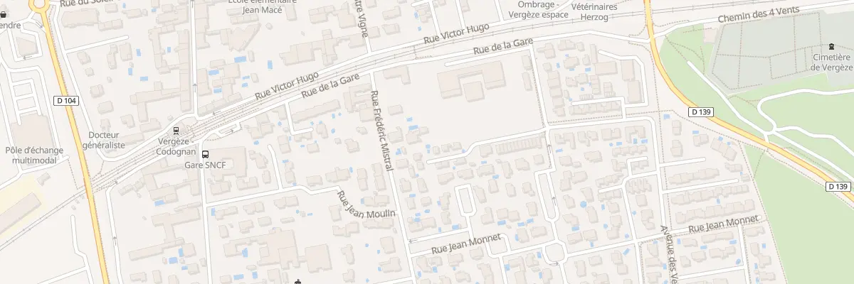 Plan du 71B Rue Frederic Mistral à Vergèze