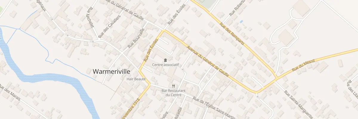 Plan du 3 Rue des Brebis à Warmeriville