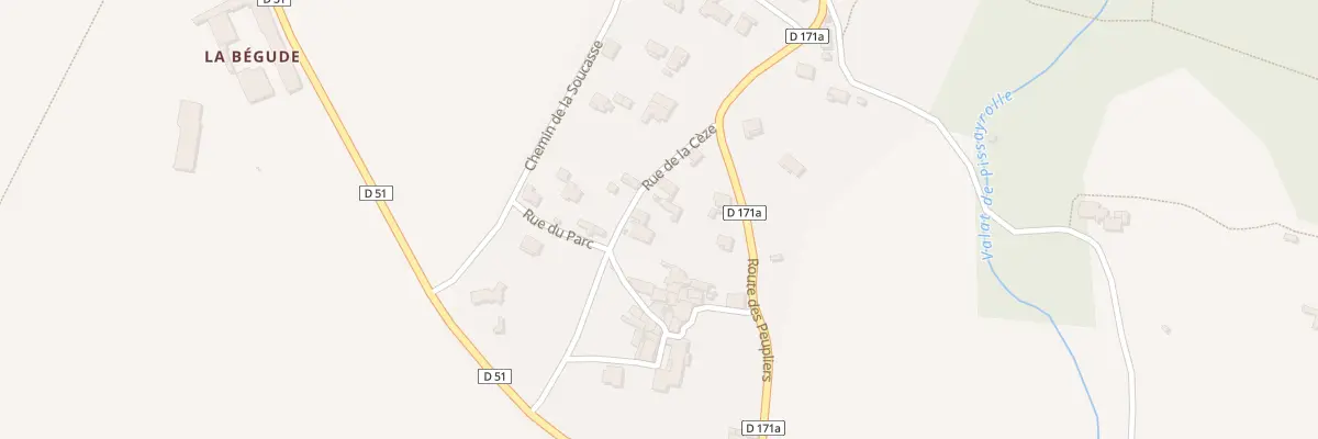 Plan du 5 Rue de la Cèze à Saint-Victor-de-Malcap