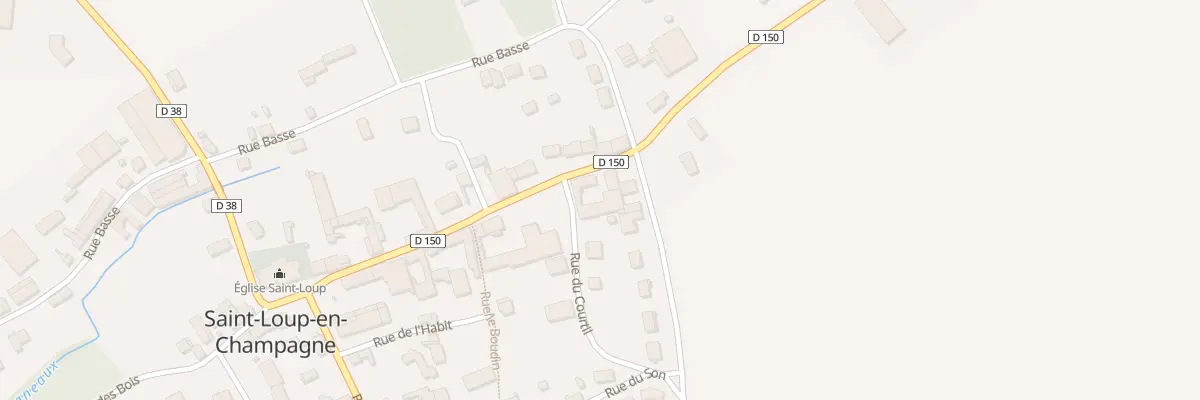 Plan du 12 Rue de la Croix à Saint-Loup-en-Champagne