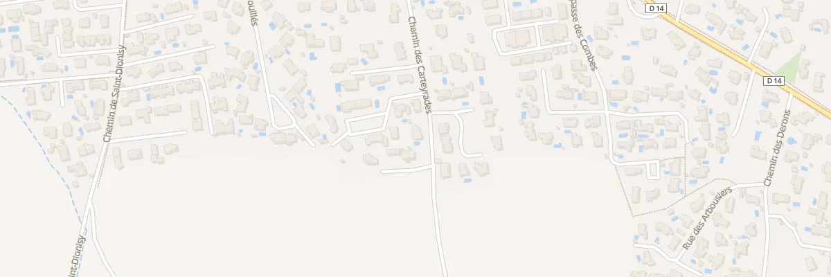Plan du 20 Che des Carteyrades à Clarensac