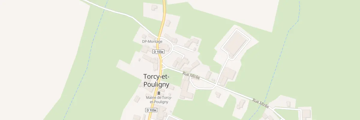 Plan du 14 Pl de l’Eglise à Torcy-et-Pouligny