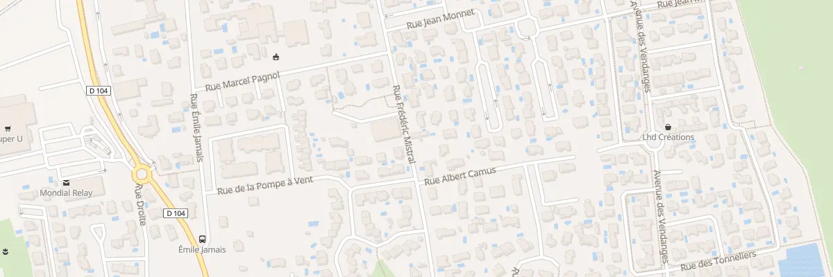 Plan du 369 Rue Frederic Mistral à Vergèze