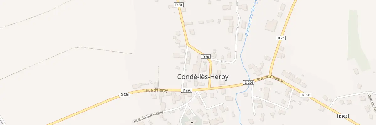 Plan du 5008 Le-Village à Condé-lès-Herpy