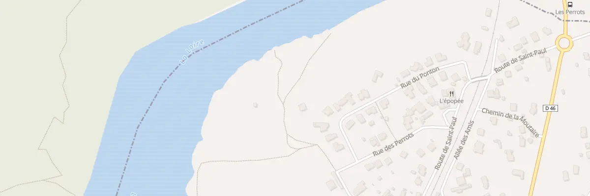Plan du 334 Rue de la Plage à Aurec-sur-Loire