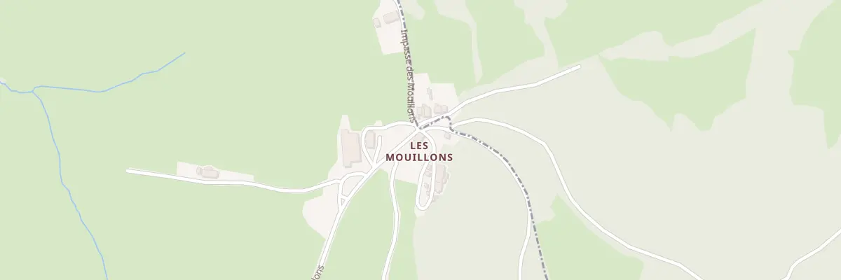 Plan du 5005 Les Mouillons au Creusot