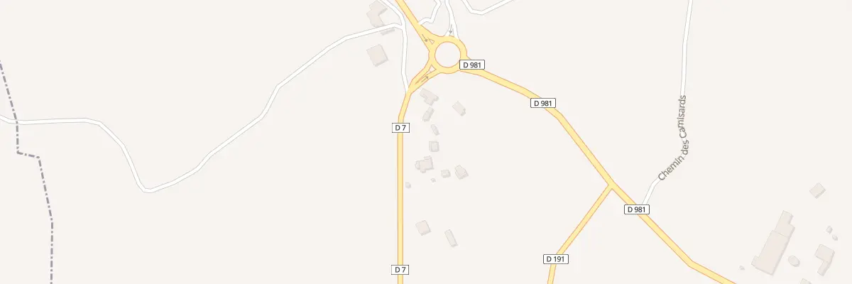 Plan du 109 Rte Route de Saint Jean à Euzet