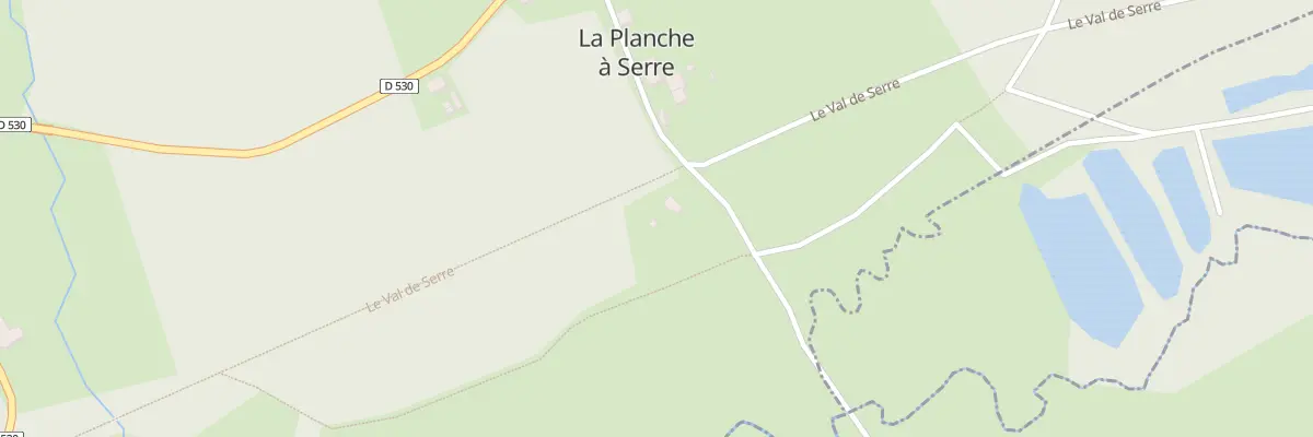 Plan du 2 Rue des Etangs à Résigny