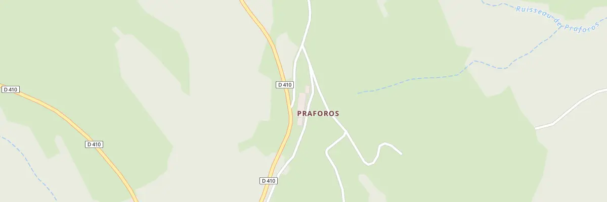 Plan du 1 Rte du Pied du Mezenc à La Rochette